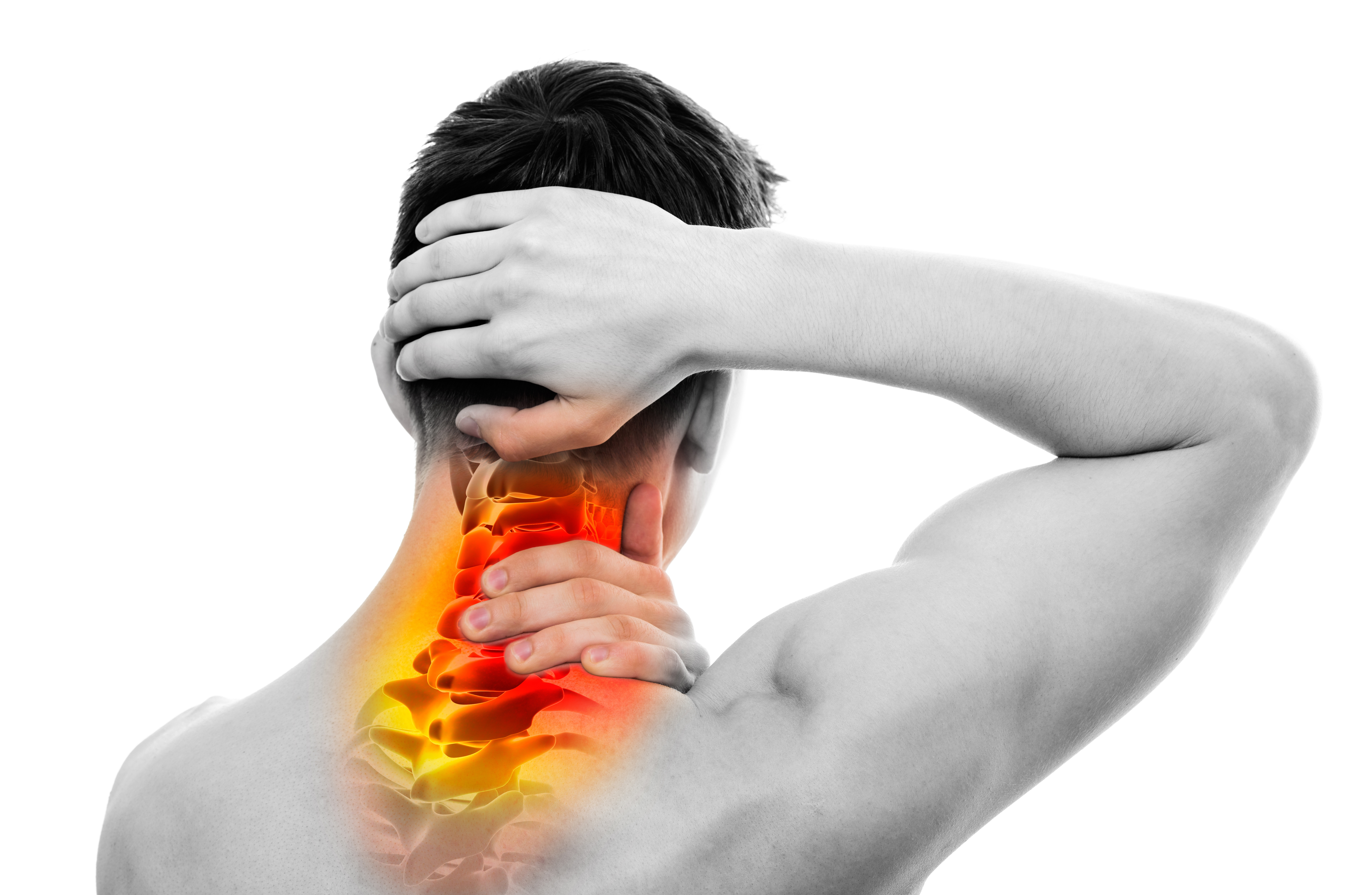 Болит спина отдает в руку. Боль в спине остеохондроз. Боль в шейном отделе позвоночника.