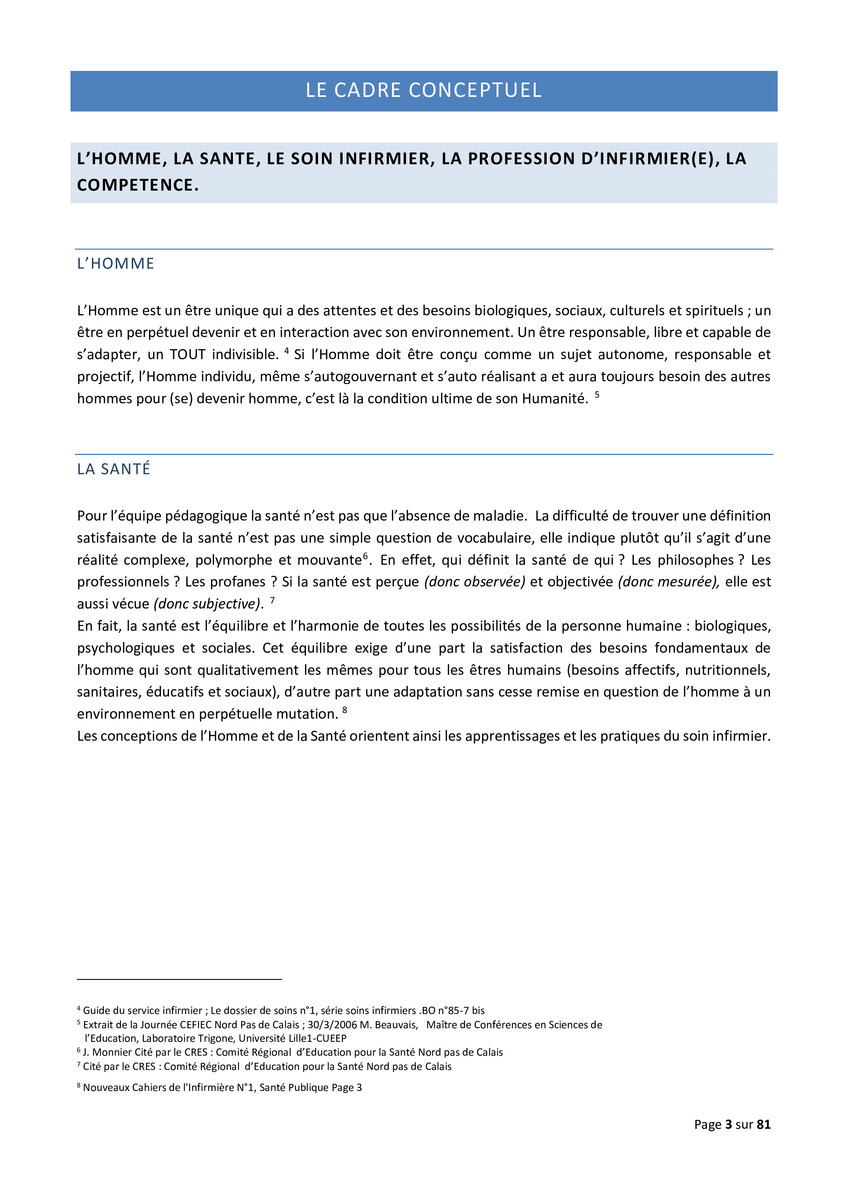 La formation